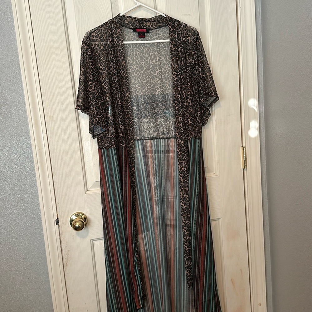 Women’s Rock and Roll Cowgirl long kimono